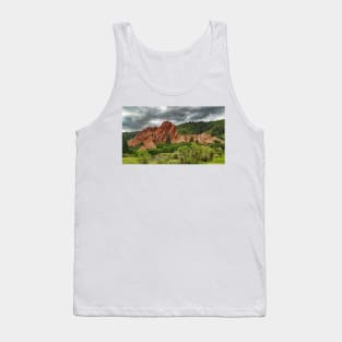 Red Rocks and Gray Skies Tank Top